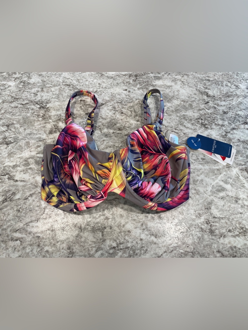 NWT Fantasie Swim bikini top size 34J